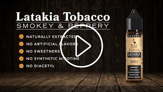 Latakia Tobacco E-Liquid by Black Note: Embrace the Smoky Elegance of Vaping! 🌫️🍂