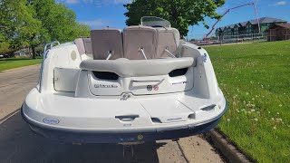 2001 SEADOO ISLANDI DECK BOAT REVIEW