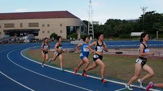 日体大記録会　女子800m 第4組　2018年5月12日