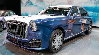 4.0T V8 Engine, 8AT Transmission, Power and Luxury in One, New Hongqi L5 2023-2024