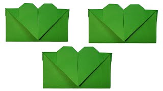 How To Make Origami Heart Envelope Step By Step Easy |Make Easy Origami
