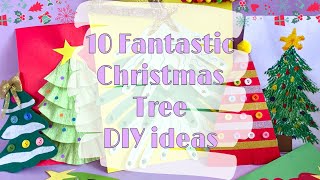 10 Fantastic Christmas tree DIY ideas for kids