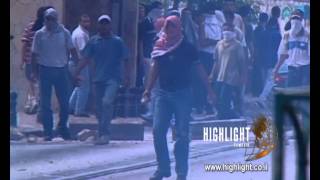 M2_040 - Stock footage Israel: Footage of the Israeli Palestinian conflict in the 2nd Intifada