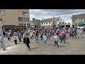 Do it All Again Line Dance at the Flashmob in Dalkeith