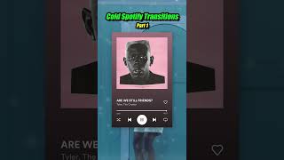 Coldest Spotify Transitions... (Part 1) 🥶🥶🥶 #shorts