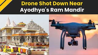 Ram Mandir Drone News: A Drone Shot Down Near Ayodhya's Ram Mandir Amid Massive Crowd | UP Police