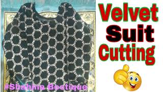 velvet Suit Cutting | velvet easy New Cutting