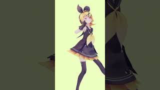 サラマンダー踊ってもらった　鏡音リンver.【MMD】#shorts