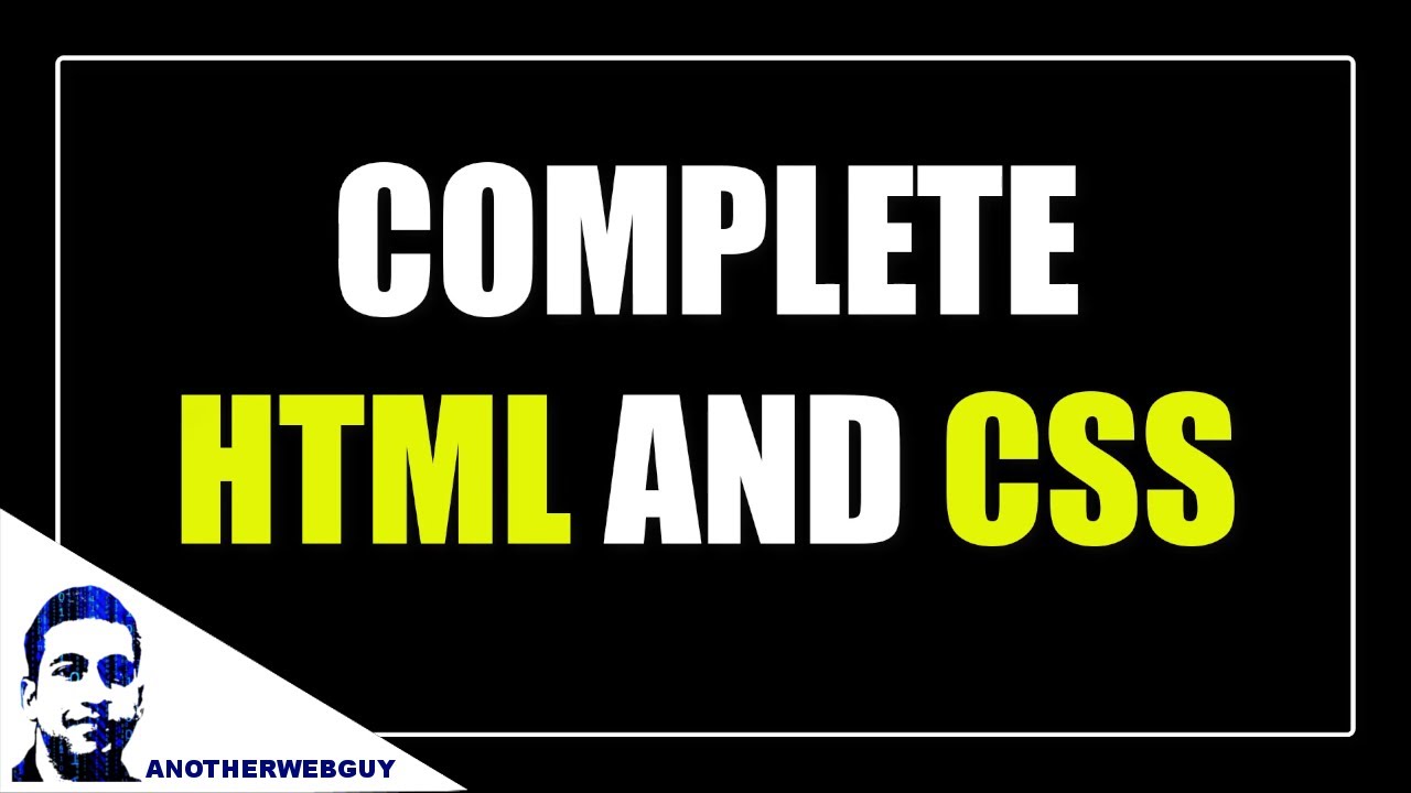 Complete HTML 5 & CSS 3 Beginner Course