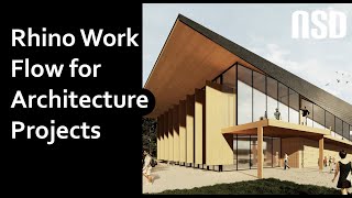 Improve Rhino Work Flow for Architecture Projects: Layers, Groups, Record History, Sweep 2 and More
