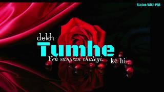 Hume Tumse Pyaar Kitna female version status song with video