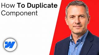 How To Duplicate Component In Webflow