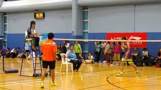 第五屆全港運動會男子羽毛球團體賽：荃灣區 VS 深水埗區 20150505-1