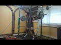 squat 2 rep pr 206kg 455lbs