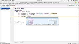 Python GUI Tutorial - 8 - Working with classes