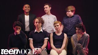 The Cast of “It” Rates Everyday Scary Things | Teen Vogue
