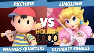 Xeno 201 Winners Quarters - PkChris (Ness) Vs. LingLing (Peach) Smash Ultimate - SSBU