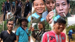 People in Refugee Camp Go to Clean the Road on Thai King Birthday. (5, Dec 2024)