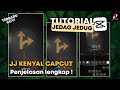 Tutorial Jedag Jedug Capcut Kenyal Terbaru | Tutorial jj kenyal capcut