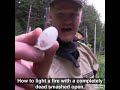 this hack could save your life 🔥 fire with empty lighter survival tip you should know shorts