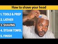 How to Shave Your Head Completely Bald (5 Step Tutorial) | GQ