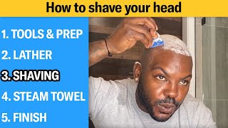 How to Shave Your Head Completely Bald (5 Step Tutorial) | GQ