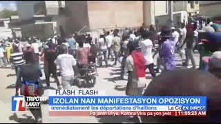 🔴  FLASH - Atis Izolan nan manifestasyon pou ansyen majistra Youry Chevry