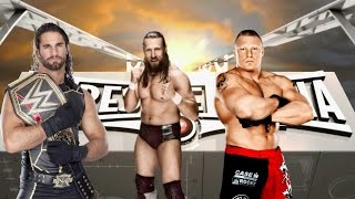 WWE 2K16 Brock Lesnar vs Daniel Bryan vs Seth Rollins Extreme Rules Match