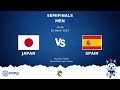 JAPAN vs SPAIN | Futsal DEAFLYMPICS ERZURUM 2024 | Men Semifinals