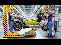 Inside BMW's Berlin Plant: The Craftsmanship Behind the BMW C Evolution Electric Motorcycle