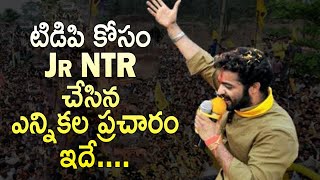 Jr NTR AMAZING Speech At TDP Election Campaign | Jr NTR Rare Election Speech | Life Andhra Tv