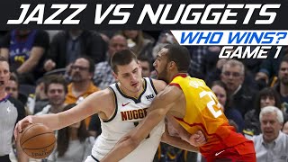 Who Wins Jazz vs Nuggets? Game 1 8.17.20 | Hosted by @ReelTPJ