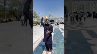 Imam Hussain as City Karbala iraq 🇮🇶 #yahussain #bainulharmain #yaali #shortsfeed