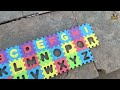 abc alphabet letter search in the park learn abc with puzzle toy preschool toddler learning toy.