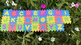 ABC Alphabet Letter Search In the Park | Learn ABC with Puzzle Toy | preschool toddler learning Toy.