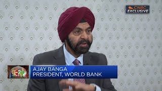 Full interview: World Bank president Ajay Banga, President about the institution's expanded role
