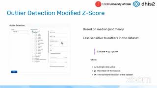 DHIS v2.37 Platform - Modified Z Score