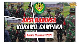 AKSI BABINSA KORAMIL CAMPAKA KAMIS, 9 JAN 2025 #tni #tniad #kodamsiliwangi #koramil #babinsa #army