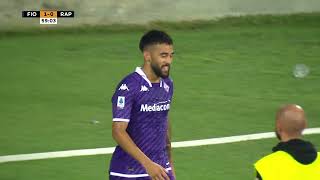 Highlights Fiorentina vs Rapid Vienna 2-0 (Nico Gonzalez 2) - Play Off Conference League
