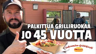 JO 45 VUOTTA PARASTA GRILLIRUOKAA - TÄMÄ PITÄÄ KOKEA -TODELLINEN HELMI -  LUKONMÄEN GRILLI MANSESSA