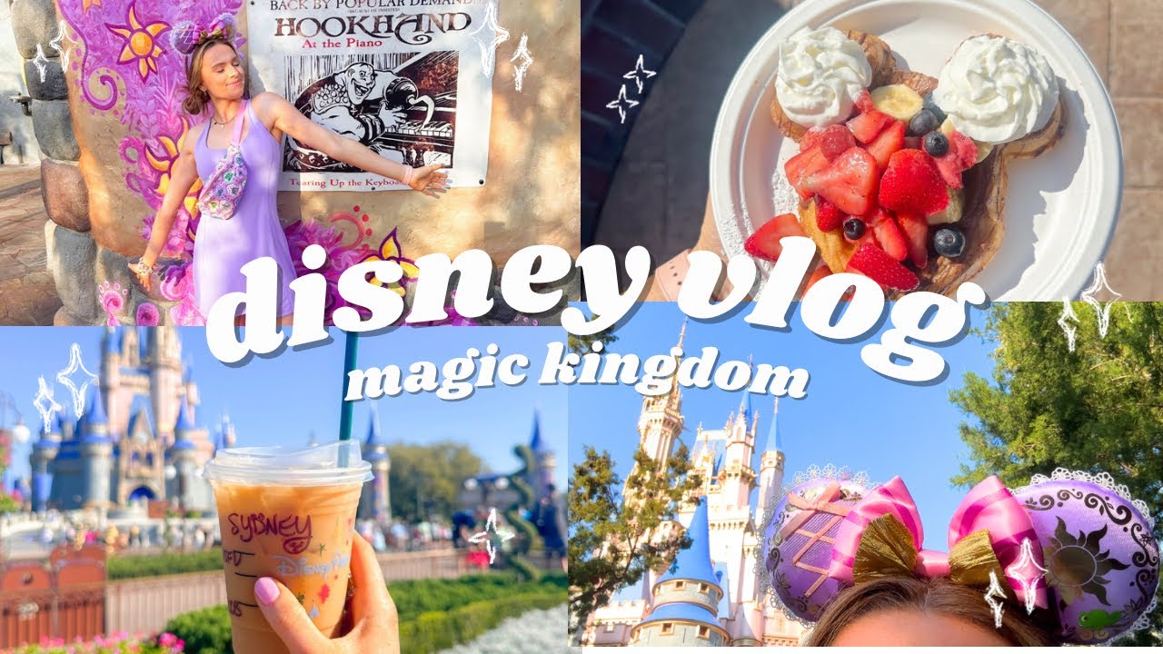 Disney Vlog Magic Kingdom Morning Youtube