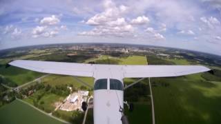 Touch and go Viljandi airfield [EEVI] RWY 22