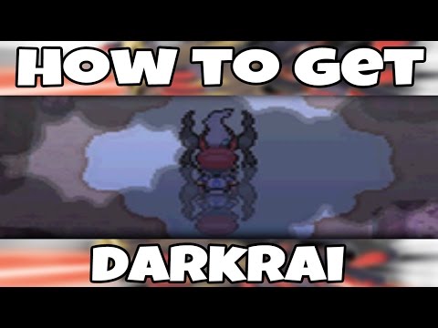 How to get Darkrai on Pokemon Platinum How to get Darkrai on Pokemon Platinum