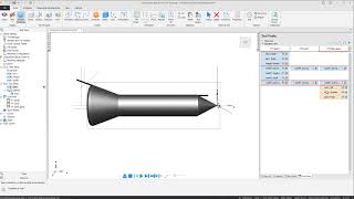 Thread from Path - FeatureCAM 2019 Tutorial