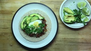 Vegetariska Matkassen: Huevos rancheros med svarta bönor