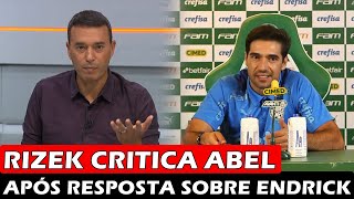 Rizek critica resposta de Abel após pergunta sobre Endrick: \