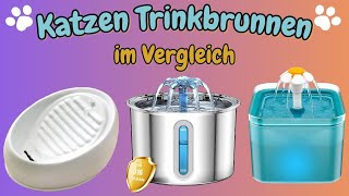 Sind Katzen Trinkbrunnen NÖTIG?! //Keramik ☆ Edelstahl ☆ Kunststoff// Im Alltags Test 🐱