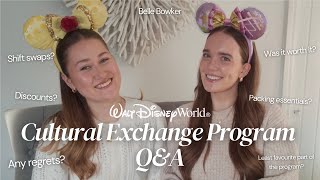 Answering your questions about the Cultural Exchange Program🐭✨🎠| CEP Q\u0026A!!!