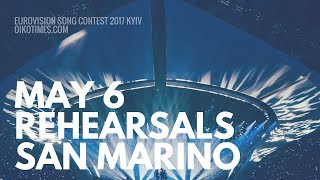 oikotimes.com: San Marino's Second Rehearsal Eurovision 2017
