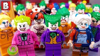 Every LEGO Joker and Harley Quinn Minifigure EVER MADE! 2019 Update